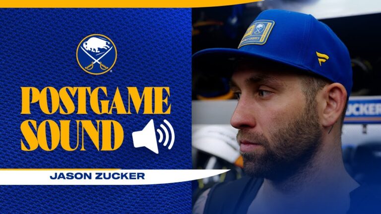 “Now We Need To Keep It Going” | Jason Zucker After 8-4 Win Over Ottawa Senators | Buffalo Sabres