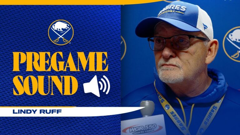 “There’s Always Things To Improve” | Lindy Ruff Ahead Of Game In Montreal | Buffalo Sabres