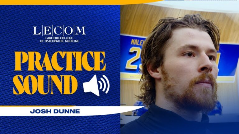 “Trying To Make The Most Of Every Day” | Josh Dunne After First NHL Goal | Buffalo Sabres