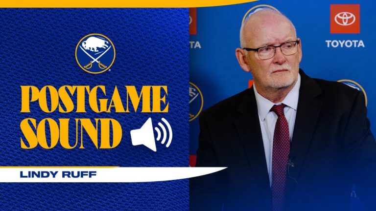 “We Had Opportunities” | Lindy Ruff After 2-1 Overtime Loss To Utah Mammoth | Buffalo Sabres