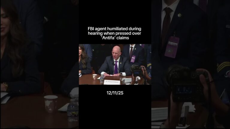 Trump FBI HUMILIATED During Live Hearing over ‘ANTIFA’ Claims