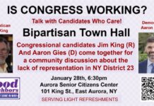 Bipartisan Town Hall in East Aurora