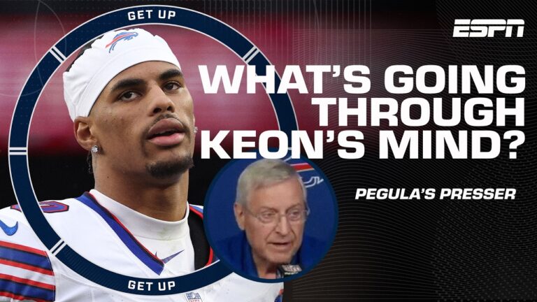 Imagine being Keon Coleman! 😳 Get Up reacts to Bills owner Terry Pegula’s press conference 🎙️
