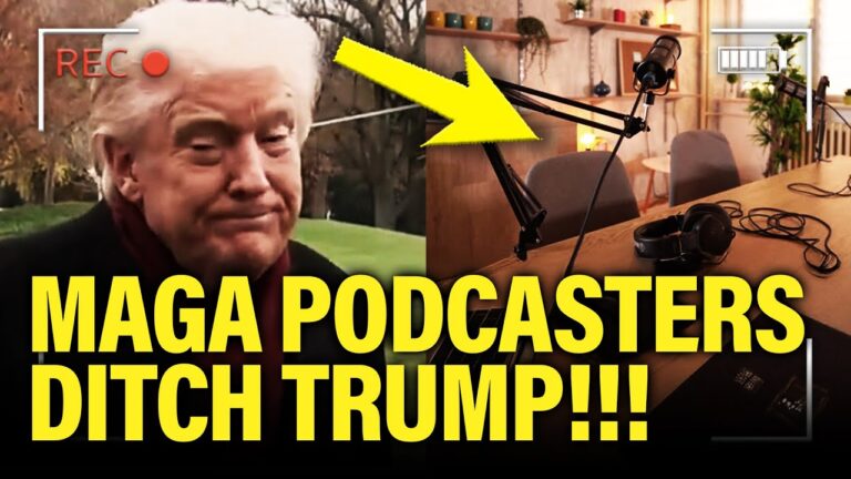 MAGA Podcasters ABANDON Trump and ATTACK EACH OTHER