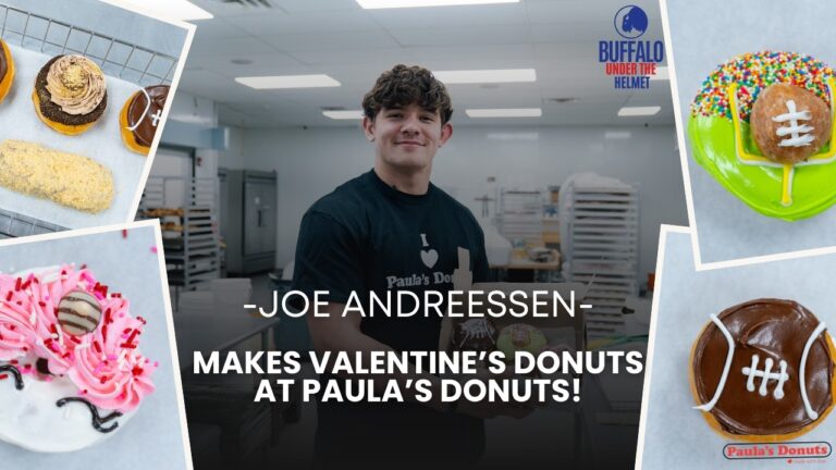 Joe Andreessen Makes Valentine’s Donuts at Paula’s Donuts!