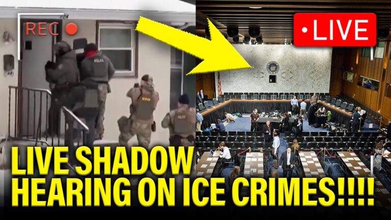 LIVE: DEMS SHADOW HEARING ON ICE CRIMES!!