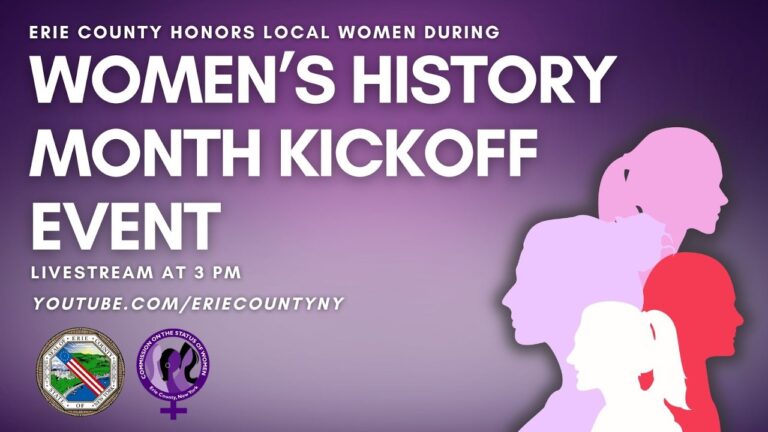 Erie County Hold Women’s History Month Kickoff and Awards Event