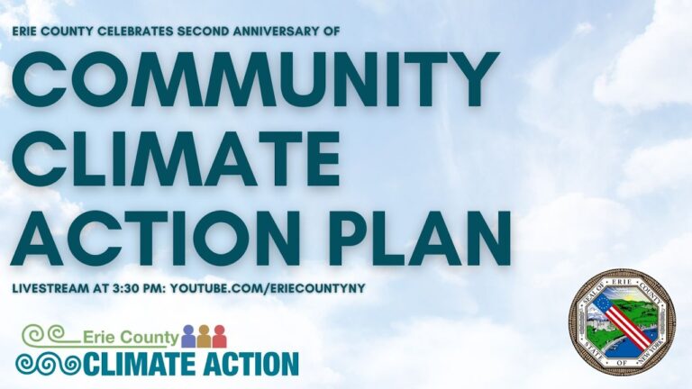 Erie County NY Celebrates Second Anniversary of Community Climate Action Plan