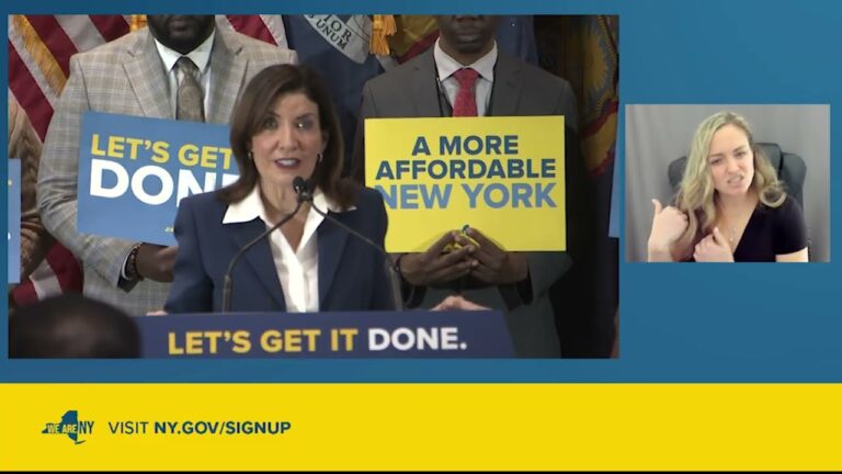 Governor Hochul Rallies With Leaders to Deliver a State Budget in Syracuse