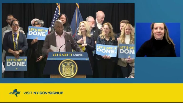 Governor Hochul Rallies With Supporters of Her Budget Proposals and Affordability Agenda