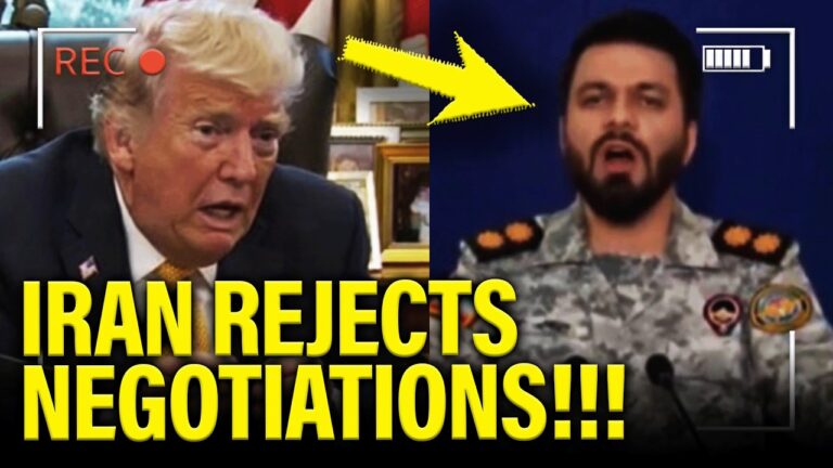 Trump PANICS as Iran Says NO NEGOTIATIONS!!!