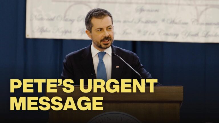 Pete Buttigieg’s 2026 project
