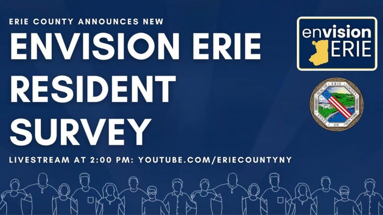 Erie County Unveils New “Envision Erie” Resident Survey
