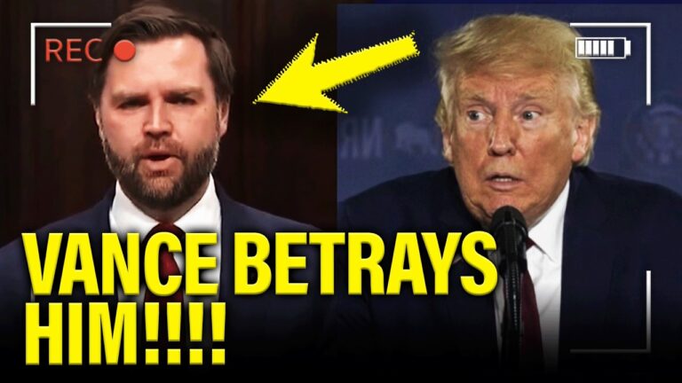 🚨JD Vance BETRAYS Trump with 25th AMENDMENT PLAN?!!