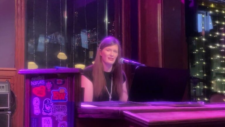 Victoria Mordaunt w/Grace Lougen perform original composition “Stuck”