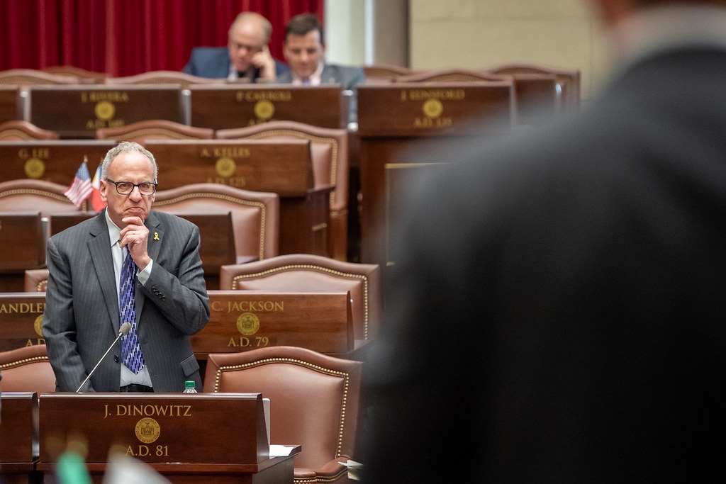 New York State Assemblymember Jeff Dinowitz said he voted in favor of the state budget bills due to favored changes for Tier VI.