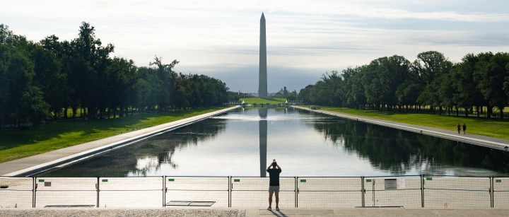 Trump Exaggerates Previous Spending on Reflecting Pool