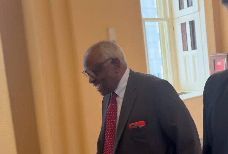 ‘You Have Good Questions!’ Justice Clarence Thomas Gleefully Laughs Through MS NOW Interrogation