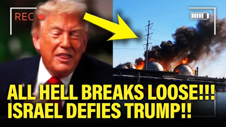 All HELL BREAKS LOOSE as Israel DEFIES TRUMP and STRIKES IRAN!!!!