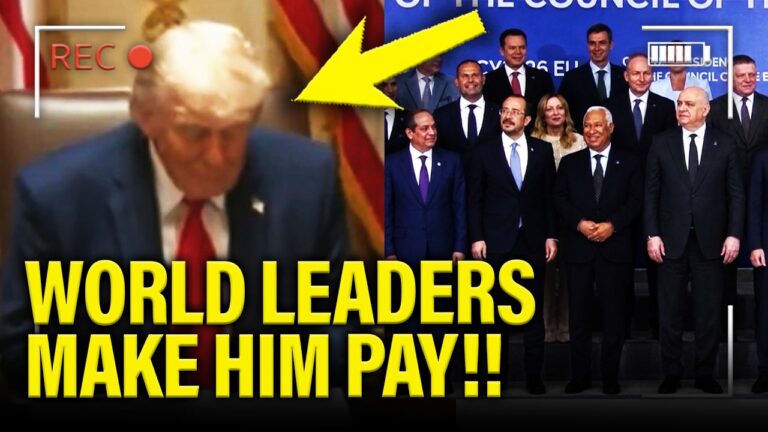 FURIOUS World Leaders UNLEASH PLAN Trump FEARED MOST!!!