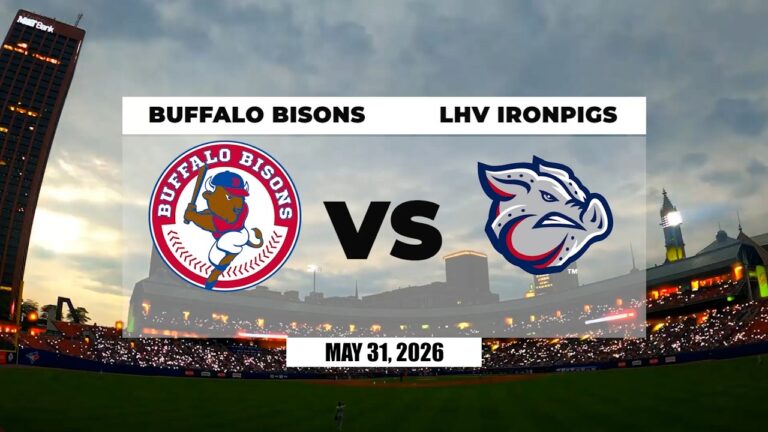 GAME RECAP: Buffalo Bisons vs Lehigh Valley IronPigs 5/31/26