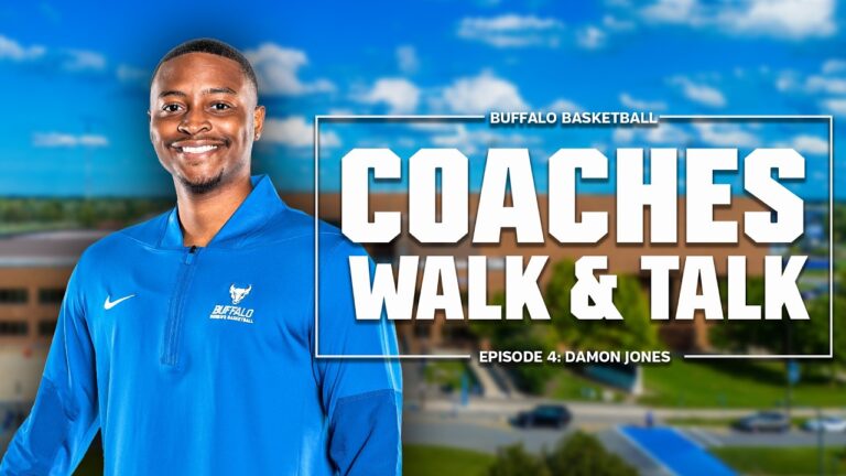 It’s time for Episode 4 of our 𝐖𝐚𝐥𝐤 & 𝐓𝐚𝐥𝐤 series with Assistant Coach Damon Jones🤘🏀 #UBhornsUP