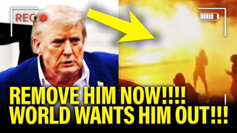 Trump PANICS as WORLD ERUPTS against HIM!!!