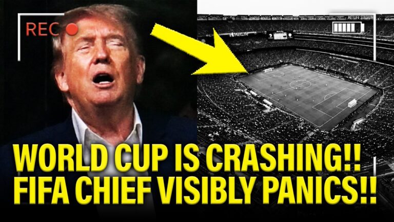 Trump TRIGGERS WORLD CUP DISASTER as FIFA CHIEF PANICS!!!!