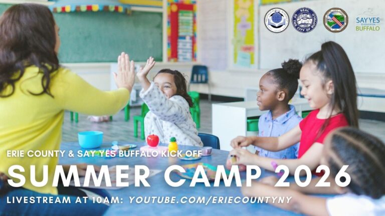 Erie County and Say Yes Buffalo Kick Off 2026 Summer Camps