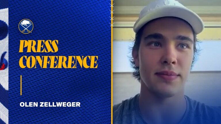 “It’s A Great Fit” | Olen Zellweger On Joining Buffalo Sabres D-Corps