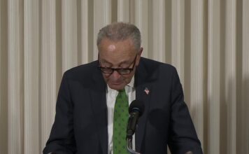 RAW VIDEO: Man interrupts Chuck Schumer, calls him ‘genocidal maniac’ RAW VIDEO: Man interrupts Chuck Schumer, calls him 'genocidal maniac'