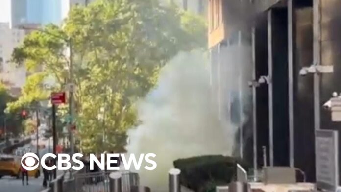 Suspect in custody after explosion in downtown Manhattan, FBI says