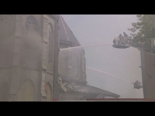 Buffalo issues update on fire at St. Ann's Church