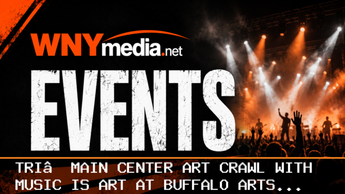 Tri‑Main Center Art Crawl with Music is Art at Buffalo Arts Studio on July 24
