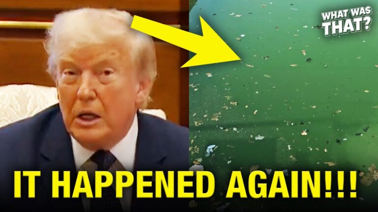 Trump WH MELTS DOWN as Reflecting Pool STRIKES AGAIN