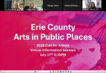 2026 Call for Artists, Erie County Arts In Public Places: Info Session, Small Works: July 27, 2026