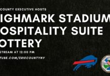 Erie County Executive Poloncarz Hosts Highmark Stadium Hospitality Suite Lottery