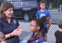 Governor Hochul Attends the NYPD’s National Night Out Event