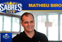 Mathieu Biron On NHL Career & Scoring On His Brother | Buffalo Sabres