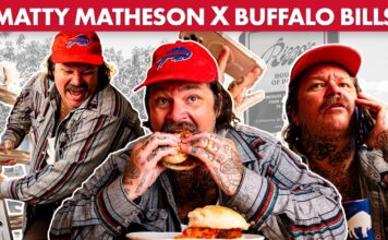 Matty Matheson’s Chicken Parm Sandwich At Highmark Stadium! | Buffalo Bills