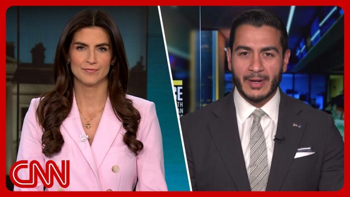 Abdul El-Sayed talks to Kaitlan Collins after his Michigan primary win